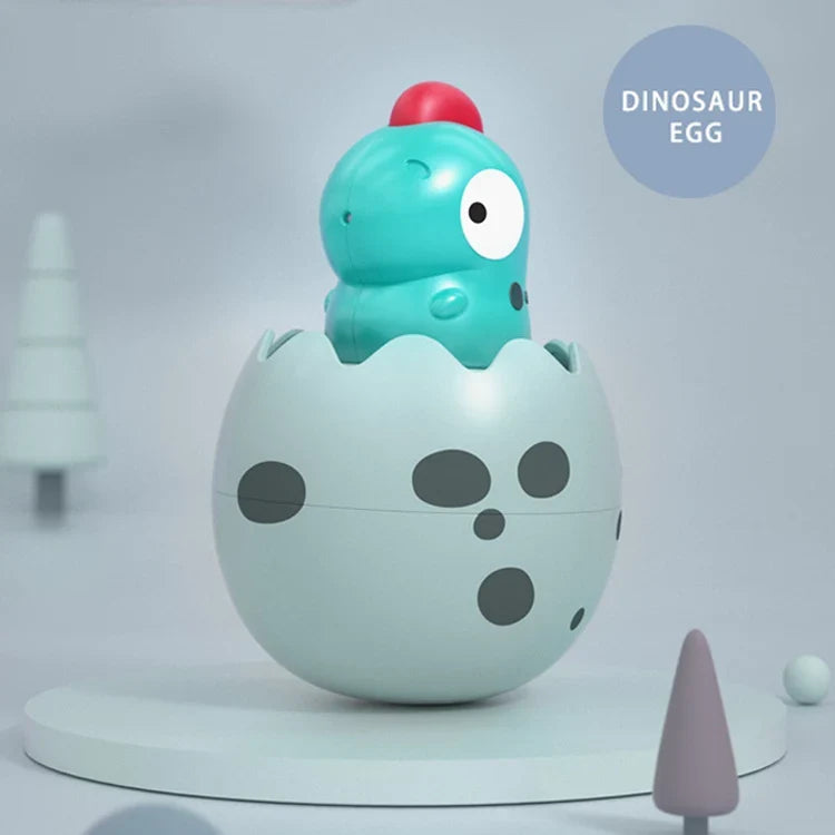 Dinosaur Eggshell Bath Spray Toys | Fun Baby Shower Duck Set