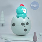 Dinosaur Eggshell Bath Spray Toys | Fun Baby Shower Duck Set