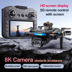 Lenovo Mi A14Pro Max 8K three Camera GPS Brushless Optical Flow Obstacle Avoidance Foldable Quadcopter RC Distance Drone ToysFPV