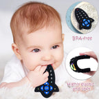 Baby Silicone Teether Toy – BPA-Free Remote Control Shaped Teether for Gum Pain Relief, Sensory & Educational