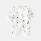 Cotton Newborn Baby Girl Boy Romper Print Infant Jumpsuit Casual New born Clothes For Girls Boys Spring Autumn Clothing New 0-6M
