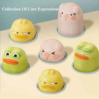 Duck/Frog/Pig Baby Toy Montessori Learning Game Educational Puzzle Gift for 12 24 Months Toddler Boy/Girl with Hammer