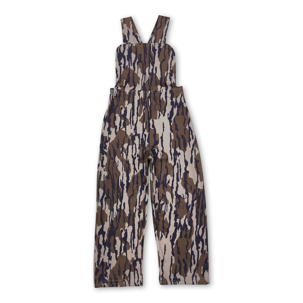 Straps camo baby boys hunting overalls