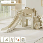 Indoor Home Kids Slide Toddler Baby Soft Climbing Frame Swing Foldable Easy Assembly Safe Non Slip Plastic Playset Play Toy