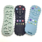 Baby Remote Control Teether – Silicone Pacifier Bracelet, Anti-Biting Gloves & Teething Stick for Infants