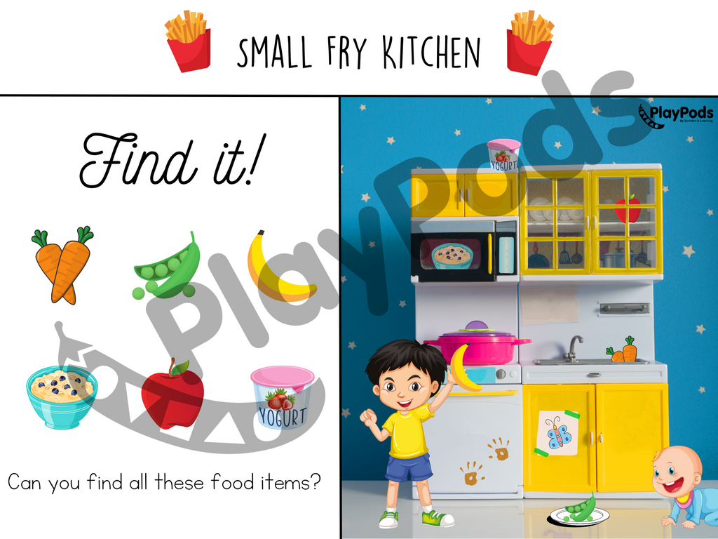 PlayPods | Small Fry Kitchen | Toddler Activity