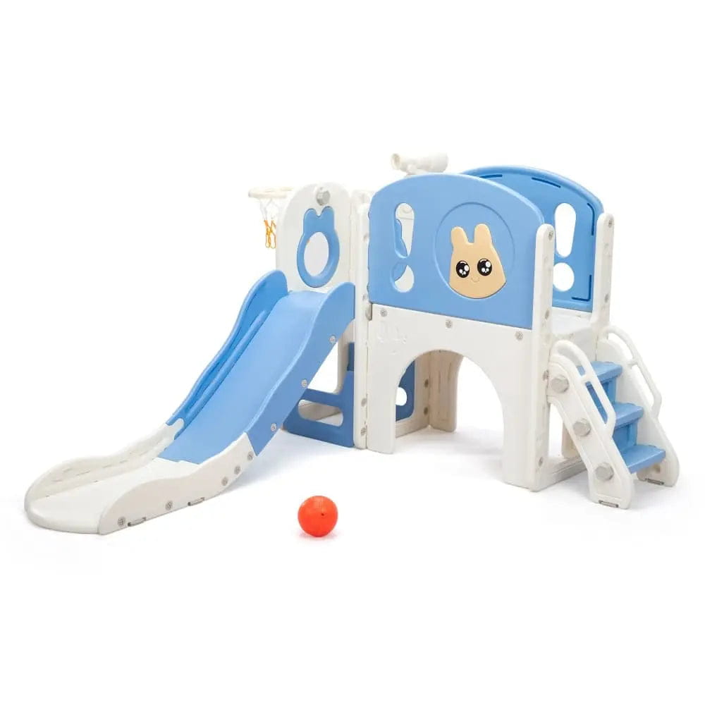 TOBBI & NYEEKOY 8-in-1 Toddler Slide Climber Set