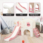 TOBBI & NYEEKOY 8-in-1 Toddler Slide Climber Set