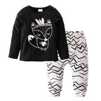 Newborn Baby Boy Clothes Set Long Sleeve Letter Like A Boss T-shirt , Pants Infant Clothing Set For Baby
