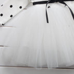 Princess Long sleeve Baby Girl Dress Newborn Infant Baby Girl Clothes WIth Bow And Dot Tutu Ball Gown Party Dresses Baby Kid Girl clothes In Elegant Style