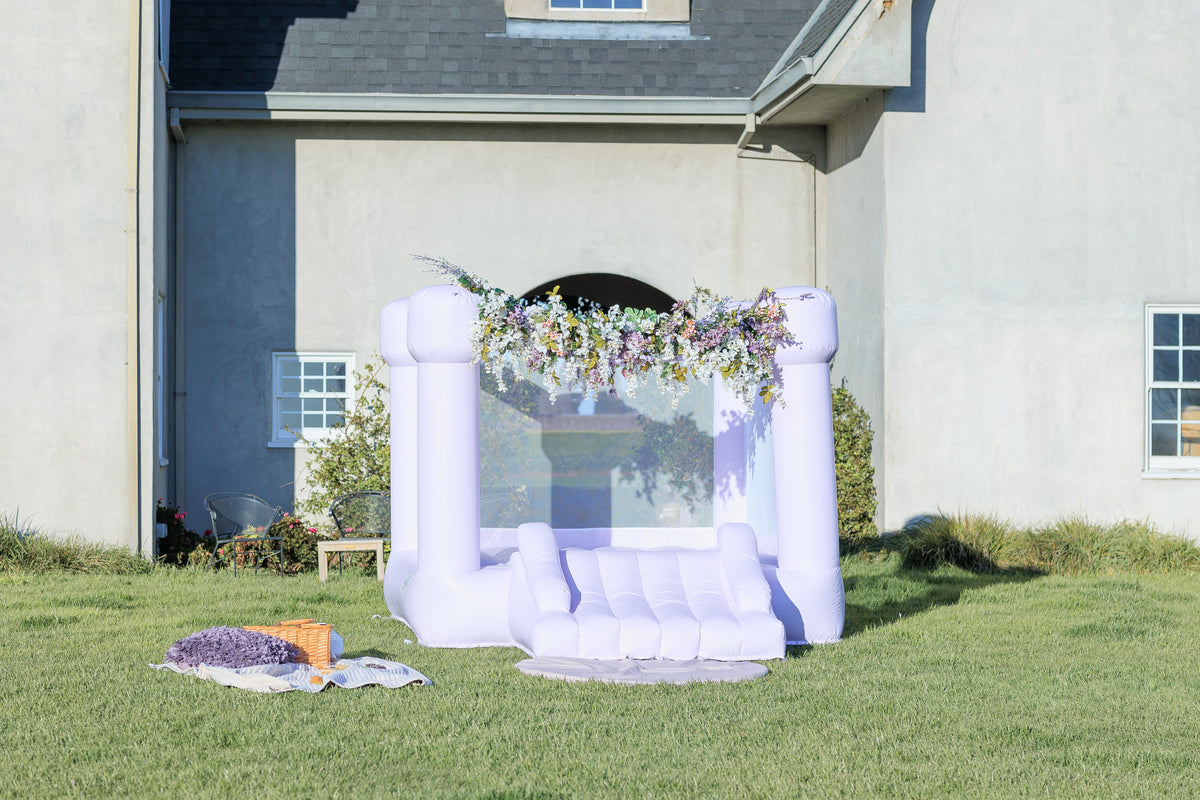 Mini Lila - Pastel Purple Bounce House