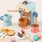 Tiny Land® Play Kitchen Accessories – Children’s Coffee Maker: Play Coffee Maker Set