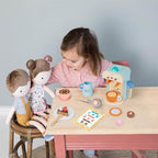Tiny Land® Play Kitchen Accessories – Children’s Coffee Maker: Play Coffee Maker Set