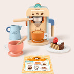 Tiny Land® Play Kitchen Accessories – Children’s Coffee Maker: Play Coffee Maker Set