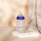 Lansinoh PP Biberon 240 ml Baby Bottle - Anti-Colic, BPA Free, Natural Feeding for Infants