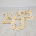 Wooden Car Track Toy