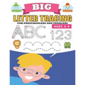 Big Letter Tracing For Preschoolers And Toddlers Ages 2-4: Practice for Kindergarten and Kids Line Tracing, Letters, Shapes, Numbers - Paperback