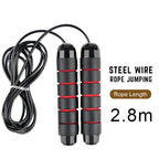 Adult Children Jump Skipping Rope With Non Slip Jumping Rope Sport Jump Rope Large Rubber Exercise Workout For Home Gym Flooring Non-Slip Oval Design Equipment For Workout Excercise And Fitness