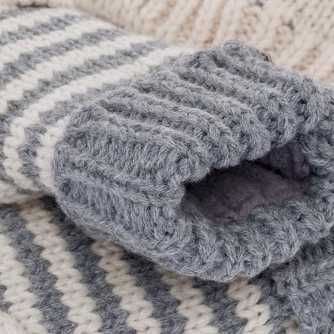 Kids Beanie 2PC Set with Mittens, for Boys and Girls (Age 1-6Y) Unique Novelty Design, Premium Quality