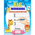 Big Workbook Starting School ABC Book: handwriting practice books for kids + Preschool Math Workbook for Toddlers Ages 2-4: Beginner Math Preschool Le - Paperback