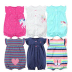 Baby Girl Clothes One-Piece Jumpsuits Baby Clothing Cotton Short Romper Infant Girl Clothes