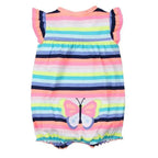 Baby Girl Clothes One-Piece Jumpsuits Baby Clothing Cotton Short Romper Infant Girl Clothes