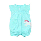 Baby Girl Clothes One-Piece Jumpsuits Baby Clothing Cotton Short Romper Infant Girl Clothes