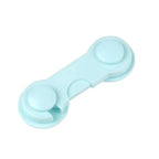 Baby Safety Lock Children Cabinet Drawer Door Fridge Blockers Plastic Lock For Kids Safety Protection Cover