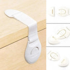 Baby Safety Lock Children Cabinet Drawer Door Fridge Blockers Plastic Lock For Kids Safety Protection Cover