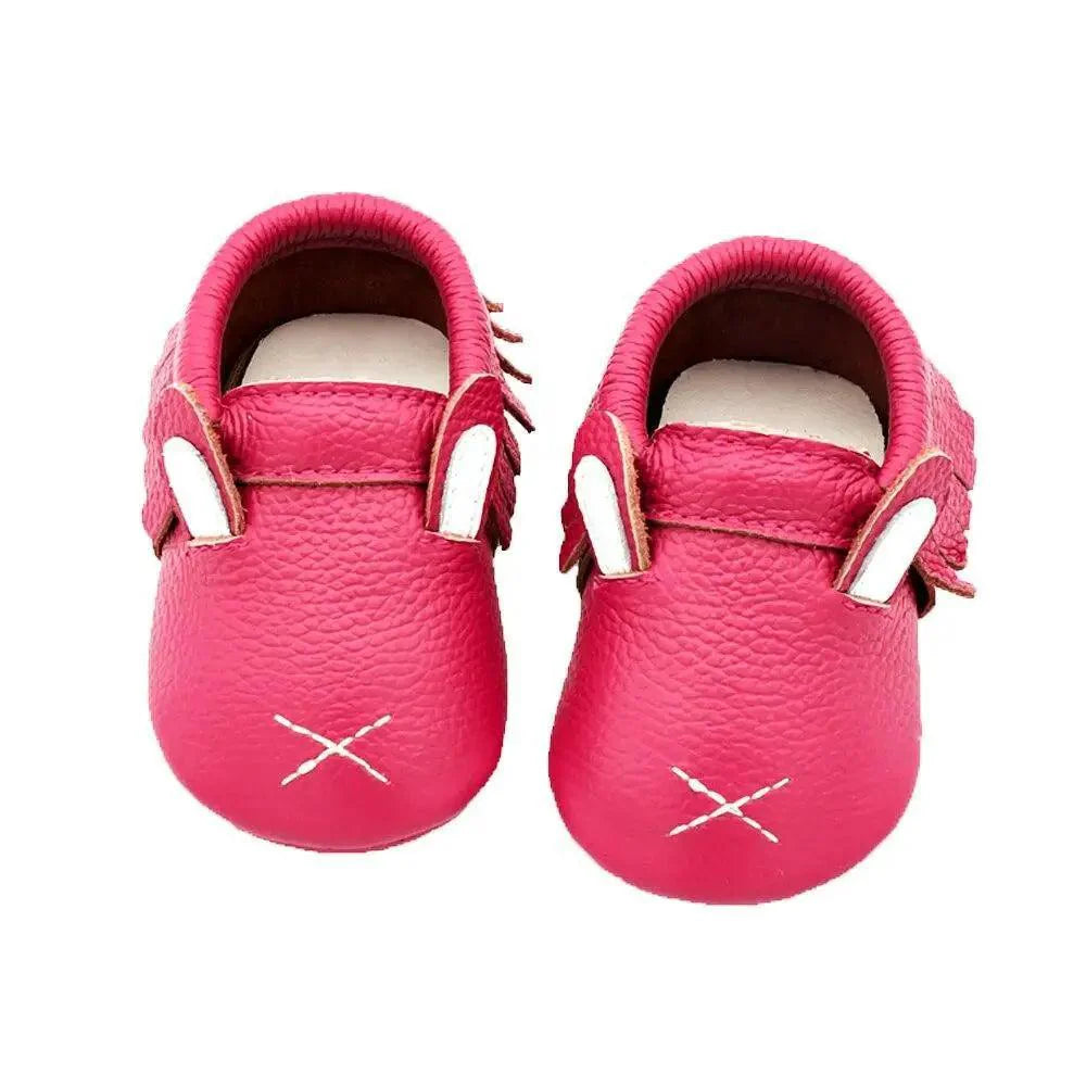 Baby Shoes Leather Newborn Booties For Babies Baby Infant Toddler Moccasins Shoes