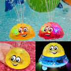 Spray Water Light Rotate With Shower Pool Kids Toys For Children Toddler Swimming Party