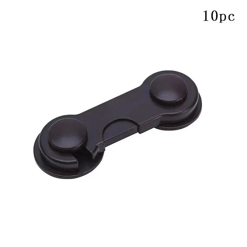 Child Safety Cabinet Lock Baby Proof Security Protector Drawer Door Cabinet Lock Plastic Protection Kids Safety Door Lock