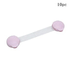 Child Safety Cabinet Lock Baby Proof Security Protector Drawer Door Cabinet Lock Plastic Protection Kids Safety Door Lock