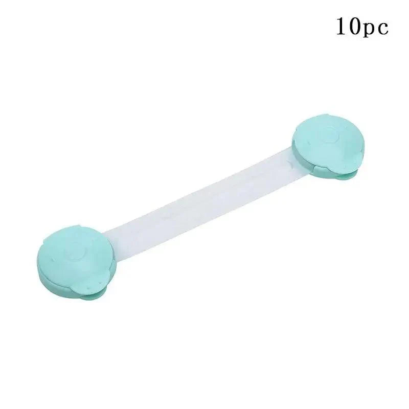 Child Safety Cabinet Lock Baby Proof Security Protector Drawer Door Cabinet Lock Plastic Protection Kids Safety Door Lock