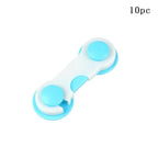 Child Safety Cabinet Lock Baby Proof Security Protector Drawer Door Cabinet Lock Plastic Protection Kids Safety Door Lock
