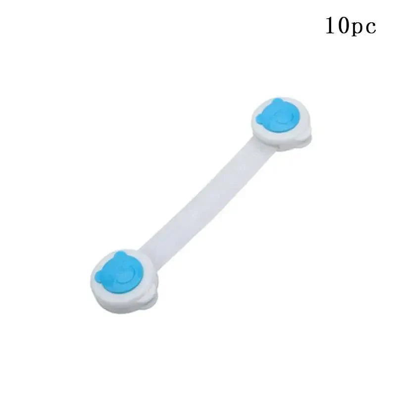 Child Safety Cabinet Lock Baby Proof Security Protector Drawer Door Cabinet Lock Plastic Protection Kids Safety Door Lock