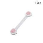 Child Safety Cabinet Lock Baby Proof Security Protector Drawer Door Cabinet Lock Plastic Protection Kids Safety Door Lock