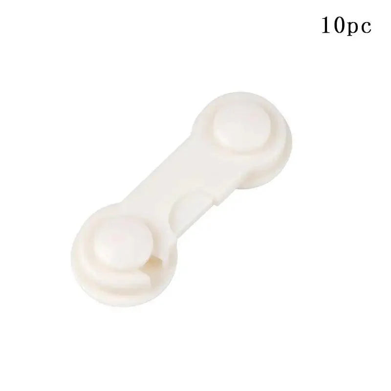 Child Safety Cabinet Lock Baby Proof Security Protector Drawer Door Cabinet Lock Plastic Protection Kids Safety Door Lock
