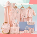 Complete Newborn Welcome Gift Box – 100% Cotton Essentials Set | Carefully selected to comfort and support your baby’s first precious weeks - # BANB11110008