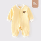 Infant Clothing Class A Pure Cotton Seamless Onesie Baby Pajamas Winter Underwear Crawling Suit