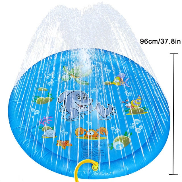 Pet Dog Sprinkler Pad Play Cooling Mat