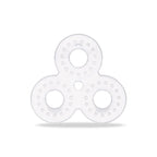 Mamajoo BPA-Free Silicone Baby Teether Toy - Soothes Sore Gums, Easy to Clean, Non-Toxic Teething Relief for Infants