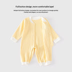 Infant Clothing Class A Pure Cotton Seamless Onesie Baby Pajamas Winter Underwear Crawling Suit
