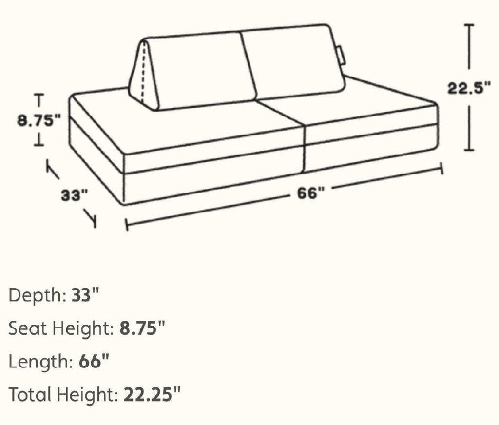 LAYLA- Play Cushion Couch