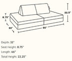 LAYLA- Play Cushion Couch