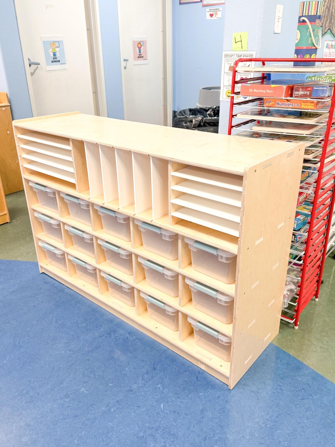 CHRISTIAN- Art Storage Shelf