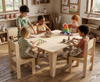 REMI- Rectangular Table with Set of 4 Chairs