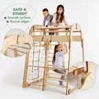 Indoor Playground for Children - 7in1 Playground + Swings Set + Slide Board + Art Set