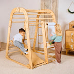 Indoor Playground for Children - 7in1 Playground + Swings Set + Slide Board + Art Set