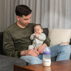 Lansinoh PP Biberon 240 ml Baby Bottle - Anti-Colic, BPA Free, Natural Feeding for Infants